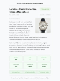 Longines Master Collection Chrono Moonphase 40mm